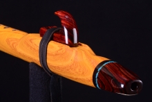 Osage Orange Native American Flute, Minor, Mid F#-4, #H39I